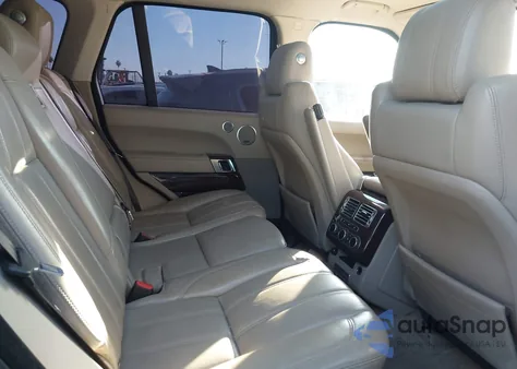 2016 Land Rover Range Rover 3.0L V6 Supercharged Hse из США, поврежденный, VIN SALGS2VFXGA273882